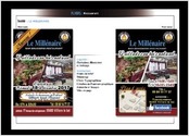 Création d'un flyer pour le restaurant LE MILLENAIRE.