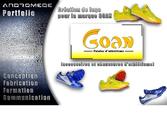 Création du nouveau logo pour la marque de sport GOAN (accessoires et chaussures dans le domaine de l'athlétisme)