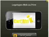 Ce logotype Cart'Afrik représente une activité parmis 4. Thématique imposée par le client "Effet plastique, casino, carré de roi !!!" Avec tout cela, nous avons réalisé ces "barres plastique". :) Voir aussi Afrik'annonces journal gratuit, Cibl'AfriK société de distribution, Lov'afriK site de rencontre, Cart'Afrik micro paiement et enfin Afrik'Atout régie presse.