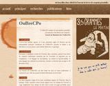 Minisite réalisé pour l'Oubrecpo : mise en page, modifications de page html/CSS, retouche image, création infographie.