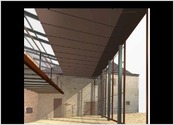 réhabilitation d'un ancien demeure et construction d'une verrière
illustration architecturale pour un client architecte