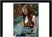 Création et mise en page sous Photoshop d'une affiche de concert pour l'artiste Alzia dans le cadre du tremplin Emergenza.