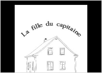Logo pour le chalet de location La fille du Capitaine sur l?Ile Verte dans le Bas Saint-Laurent.