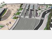 Amnagement Urbain (place benabdelmalek) Design station voyageurs - modlisation 3D