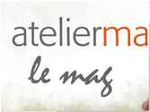 Maquette du magazine "Ateliermagique.com le mag'", plus couverture du même magazines.
Trois numéros ont été réalisés.
