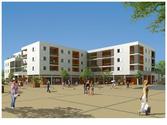 Perspective 3D du projet immobilier "le Bimini" à Sète pour le Groupe Flot