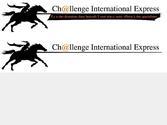 Cration de logo pour la socit Challenge International Express