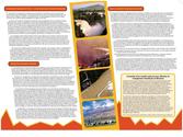 Brochure de sensibilisation sur les changements climatiques dans les zones de montagne. Campagne comprenant brochures, site, posters, hand-out et bannières.
