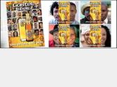 Création de la campagne presse et affichage 4X3 et 60X80 pour Castel Beer en panafrique.
