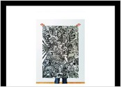 Illustration personnelle grand format. Réalisation à l\