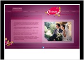 Site internet pour wedding planner. 