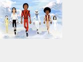 dveloppement visuel pour un jeu flash  la mmoire de Michael Jackson.