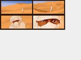 Storyboard ralis pour une Publicit dun trophe de Golf au Maroc