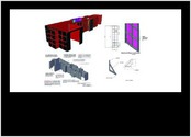 Conception et modlisation 3D sur Autocad 3D.
Extraits des dossiers de plans, visuels, et documents de travail raliss pour les quipes artistiques et de constructions.
Nombreux documents produits, techniques, de synthse, d\
