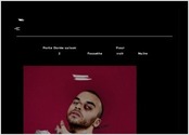 création du site internet/shop pour USKY un artiste Pop/Rap signé chez universal publishing 