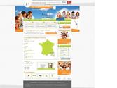Le client souhaité un design unique pour une page personnalisé de son nouveau site internet en vue de son ouverture prochaine.
Le design devait être à la fois fun pour les enfants et claire pour les parents. Il fallait aussi refondre l'ensemble des publicités de la page.