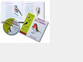 Création d'une ligne de livres-CD pour la société d'édition Studio Les Trois Becs.
Titre "Oiseaux des jardins" : traitement des visuels, mise en page, réalisation de fichiers pdf HD pour impression et sérigraphie (CD).
