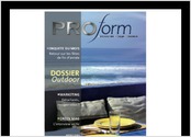 Couverture pour un magazine de decoration