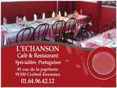 Réalisation complète de 500 cartes de visite pour un café restaurant spécialités Portugaises.

