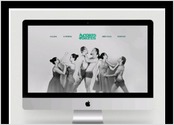 Cration du logo, du graphisme, des photos et du site internet de la troupe de danse Lyonnaise  Corps Ports.
