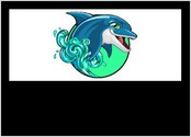 Mascotte en haute définition et corporate d'un dauphin pour le compte d'un site de Jeux vidéo, Delphinus Project.