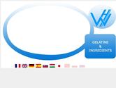 Création du site Internet du groupe Weishardt, 4ème producteur mondial de gélatine.