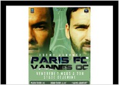 Affiche réalisée dans le cadre de la 23ème journée du National entre le Paris FC et Vannes OC.
Affiche diffusée en digital et print sur la région parisienne.