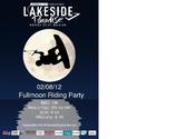 flyer réalisé pour la promo d'un évènement pour un club de ski/wakeboard local.