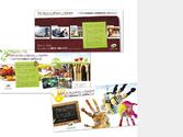 Flyers pour le Comité départemental du tourisme de la Sarthe
