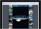 Page d'accueil du site des bons coins de Marseille.