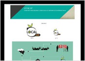 Creation d-un logo et tempetes pour une application destinee aux producteurs locaux.