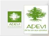 Création du logo pour la société ADEVI.
Déclinaison sur carte de visite.


