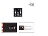 Création de l'identité visuelle et carte de visite d'un petit négociant en vin.
