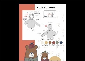 Création de collection layette garçon,
Elaboration des thèmes,
Dessiner planches de collection,
Créer les fiches techniques des produits,
Et les art work de chaque animation.