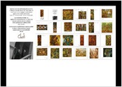 Catalogue 21 X 21 destiné au démarchage des galeries d'art.
Mise en page, prises de vues des réalisations picturales et rédaction de la présentation des artistes.

Réalisation à titre amical.


