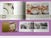 Direction artistique du catalogue de services de table de Bernardaud. Réalisé chez Wolkoff et Arnodin en 2002.