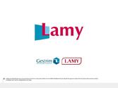 Création de l’identité de Lamy, issue de la fusion de Gestrim et Lamy, deux leaders de l’immobilier d’habitation français. Reprise des signes et couleurs forts de chacune dans anciennes entités. Le dialogue chez Gestrim, le pragmatisme chez Lamy.