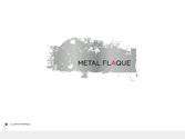 Proposition d’identité pour un concept-store de robes de mariées et accessoires de soirée. Réalisée chez Lonsdale en 2008. Un créateur de mode ayant déposé le nom “9”, la marque a dû changer de nom au profit de Metal Flaque.