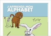 Livre d'illustrations pour apprendre l'alphabet aux enfants de 4 à 6 ans. Travail exécuter dans un cadre académique.