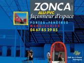 Affiche 4x3m conue par un artiste montpellirain et ralise par moi pour ZONCA, un fabricant de menuiseries Aluminium. Dclin en 3 affiches.