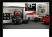 Image de synthse ralise pour une des showrooms de Peugeot en France 
Logiciels Utiliss : 3ds max , Vray et Photoshop