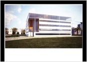 Image de synthèse d'un immeuble 
Logiciels Utilisés : 3ds max , Vray et Photoshop
