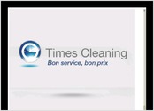 Design de logo pour la socit \"Times Cleaning\", Montral, Canada. Anne : 2012.