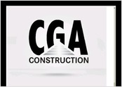 Design de logo pour la socit \"CGA CONSTRUCTION\", Montral, Canada. Anne : 2009.