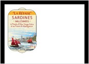 Dessin originale pour sardine de luxe du cote de La Rochelle