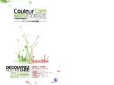Creation plaquette commerciale pour section pose d ongle de couleur café