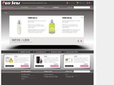 Webdesign pour site E-commerce de parfum et coffret beaut