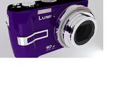 
Reproduction de l'appareil photographique Lumix réalisé en 3D, logiciel 3DSMAX