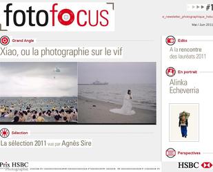 Dveloppement dune e-news pour le concours de photos organis par HSBC.