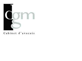 Réalisation du logo DGM, cabinet d'avocat. Sobre, élégant, travail typographique.
Accompagné de la carte de visite.